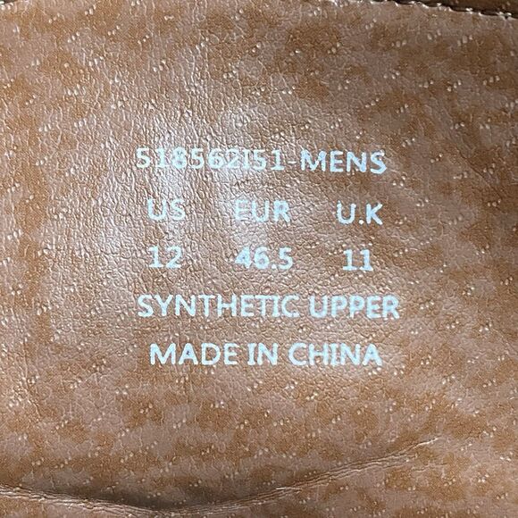 Levi's Windham UL Fashion Casual Hiker Boot (Dark Tan) Synthetic Mens Size 12 - Picture 3 of 7